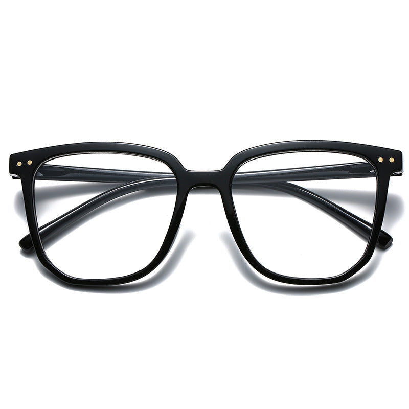 Anti-blue Light Glasses Women's Korean-style Plain Irregular Glasses Frame ae9f6f85 fa4c 4c99 aea6 1b08d6f038c4