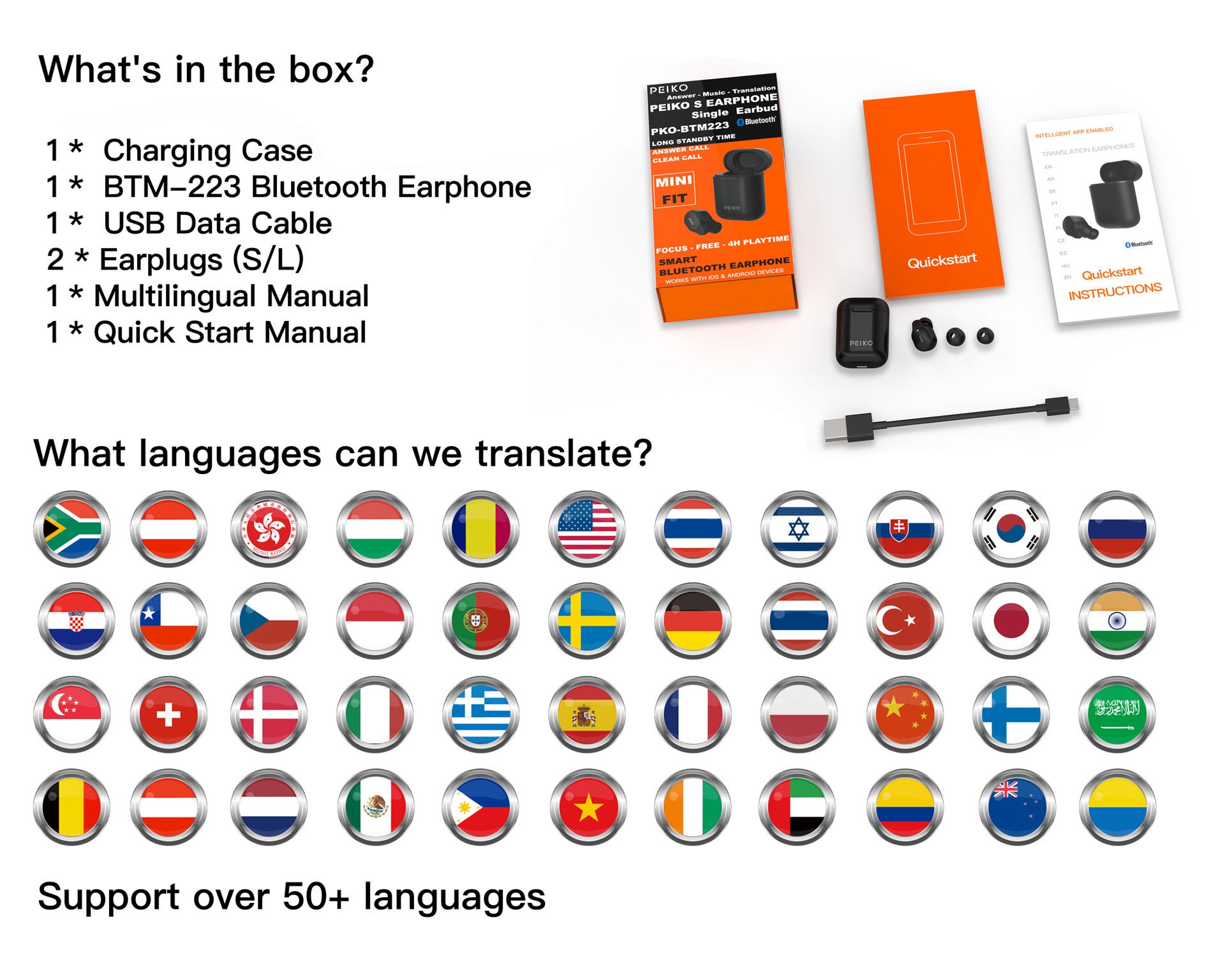 Smart Bluetooth Translation Headphones Instant Wireless Headset Language aebb54c4 e6dc 44a7 b69e 262e8a3018fa