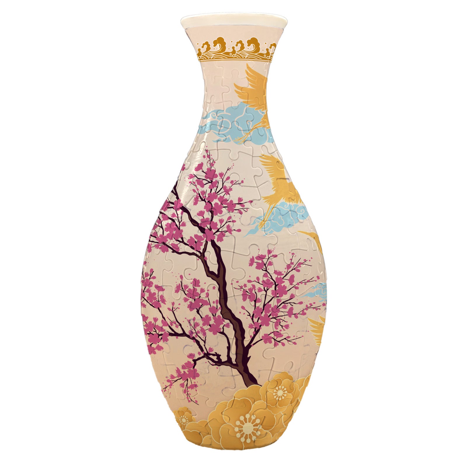 3D Puzzle Vase DIY Living Room Decoration Home - HD Wireless Product #13