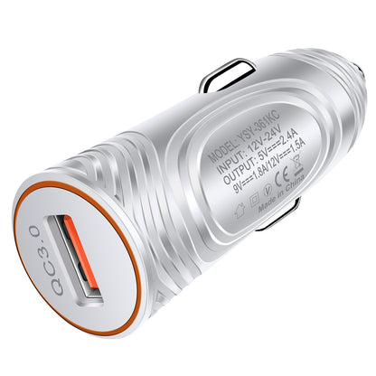 QC3.0 Bullet 3.1A Car Charger Sub - 图片 4