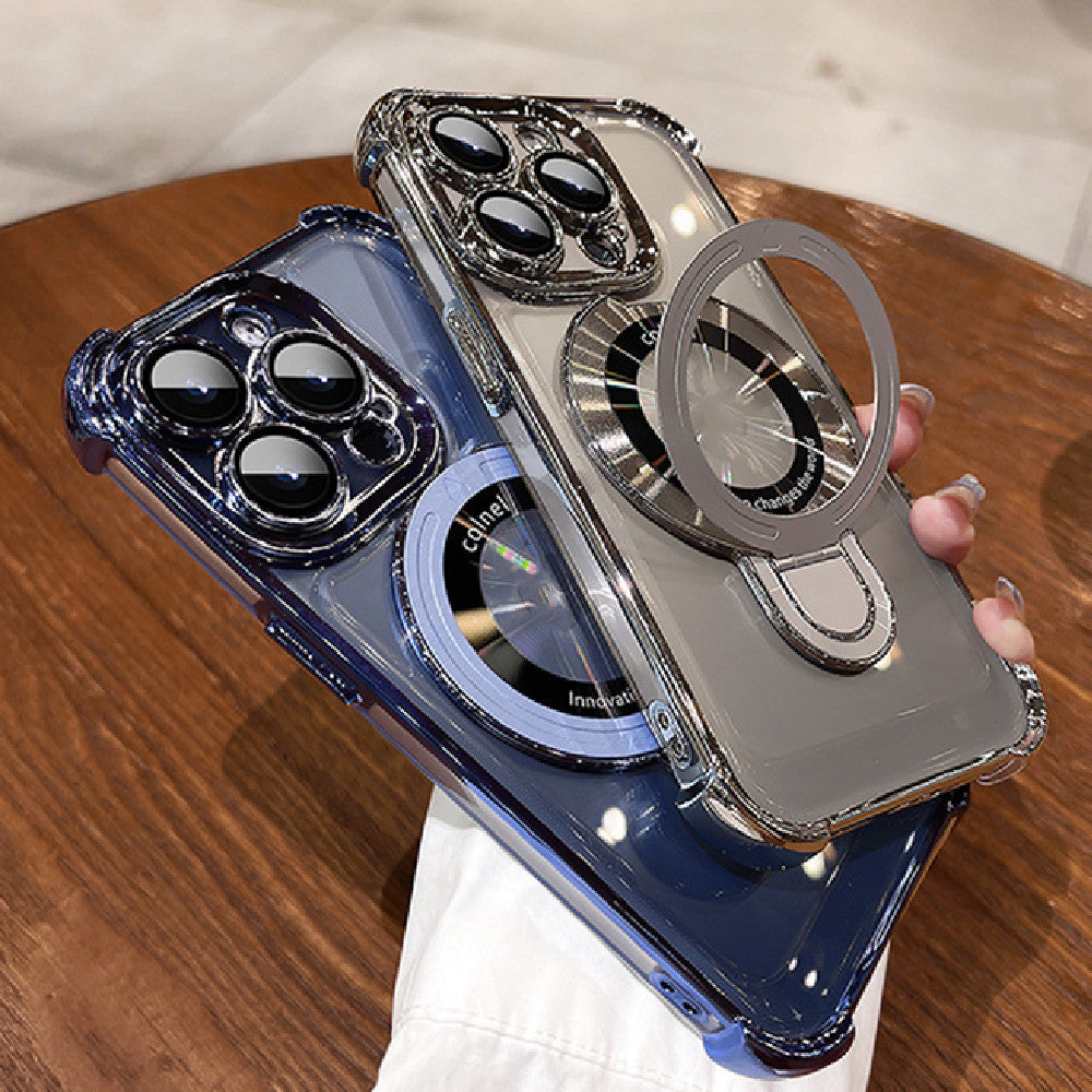 Mobile Phone Case Magnetic Suction Bracket Simple And Transparent af500b58 5652 40fd aa1a e94a3459d9bd