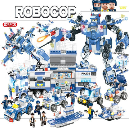 City Police Series Kindergarten Assembly Building Blocks af500cb8 7434 4de7 95d5 4a1adfea22b9