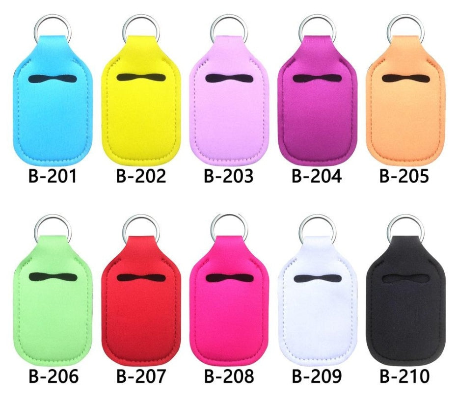Lipstick Case Keychain Neoprene Lipstick Protective Cover Outdoor Portable Lipstick Pendant Keychain af588077 a682 4718 afba 