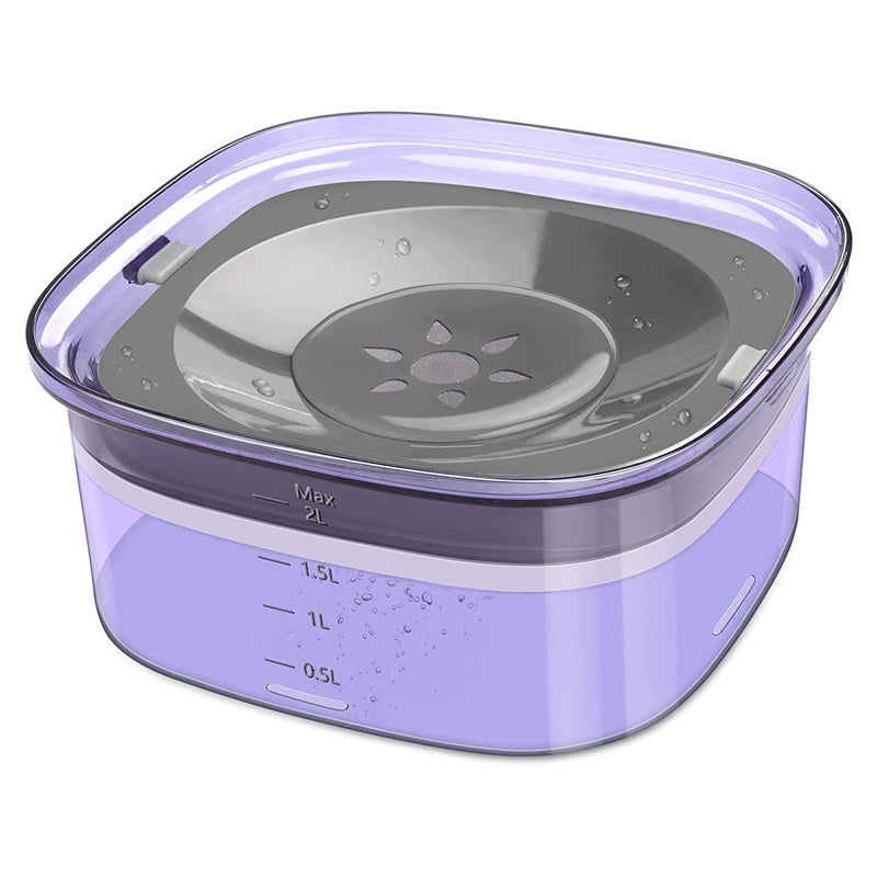 Pet Dog Floating Water Bowl Splash-proof Not Wet Mouth af5f5b4c 5780 4eae a628 b316311f49c4