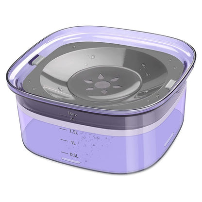 Pet Dog Floating Water Bowl Splash-proof Not Wet Mouth af5f5b4c 5780 4eae a628 b316311f49c4