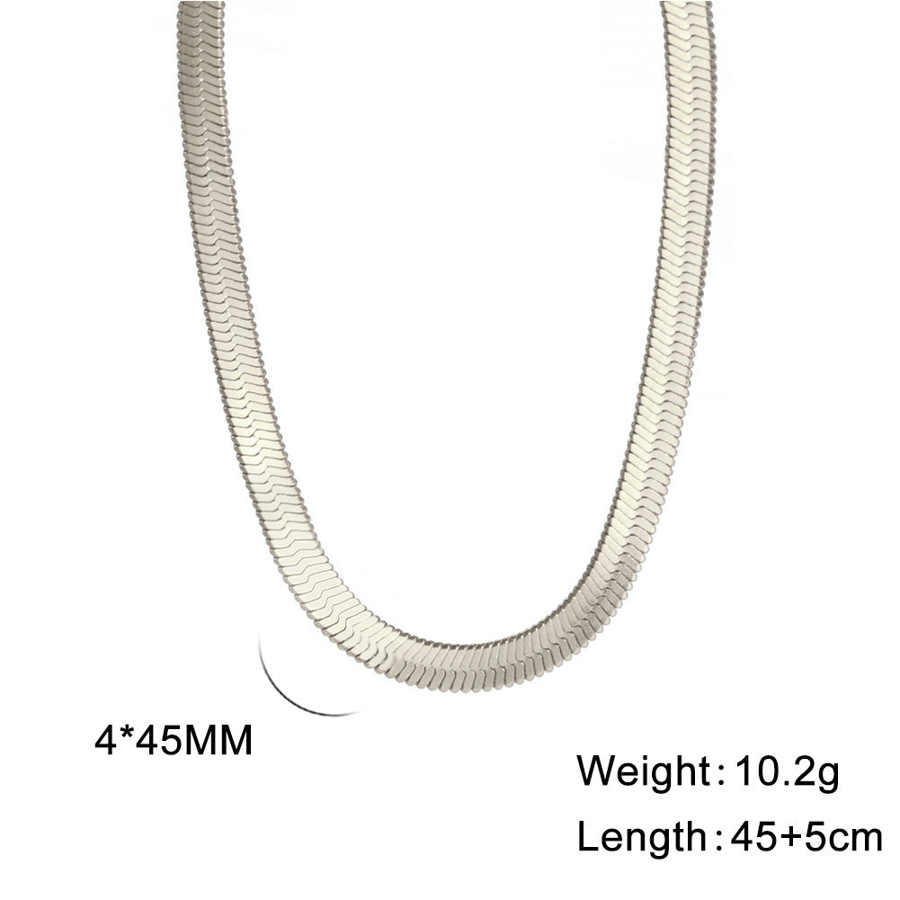 Popular Snake Bone Stainless Steel Choker af68ffc3 ffa2 4b48 a379 9b9bc364a401