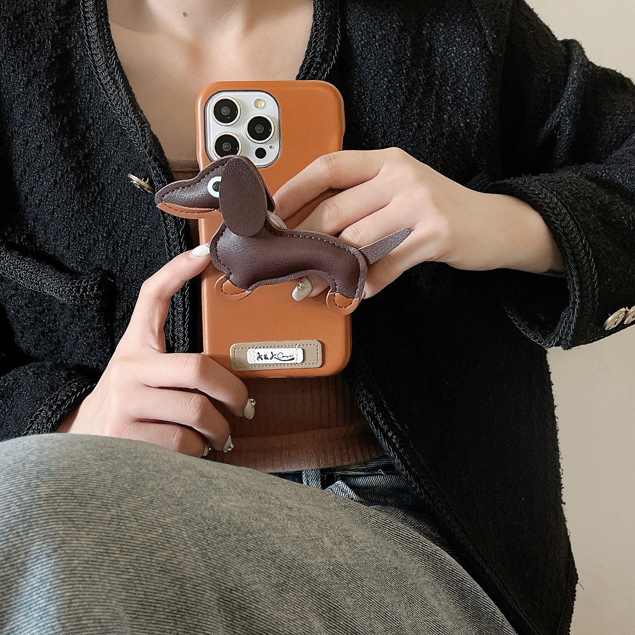 Sausage Dog Small Animal Bracket Phone Case af8da335 9c5a 4552 bb6e cabf3b0016cc