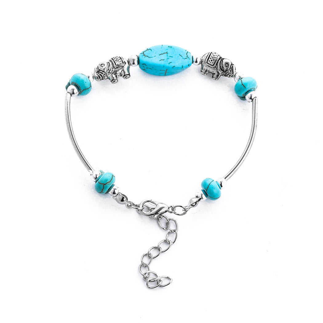 European And American Fashion Turquoise Bracelet afacc842 0664 422a adf0 a2d0bb166353
