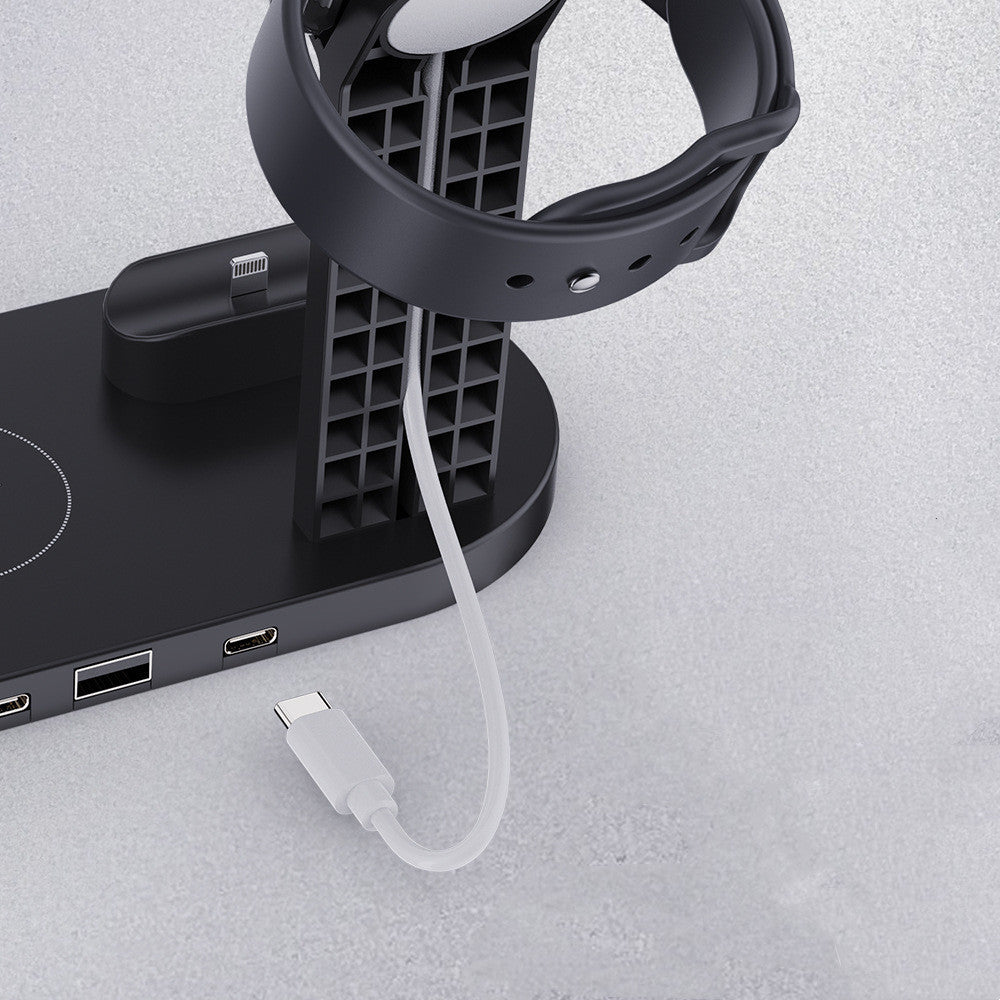 Plastic 3 In 1 Wireless Charger Stand Fast - 图片 2
