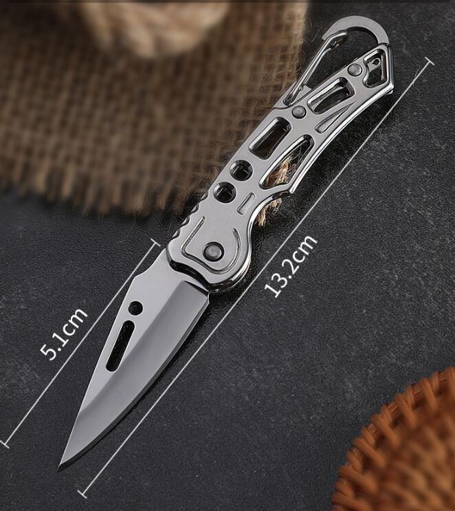 Outdoor Folding Portable Stainless Steel Self-defense Mini Key Knife afb8e3a9 c52d 46d9 8256 e6dc1c5c5aa3