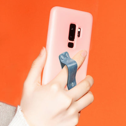 Multifunctional Leather Mobile Phone Ring Bracket Car - 图片 1