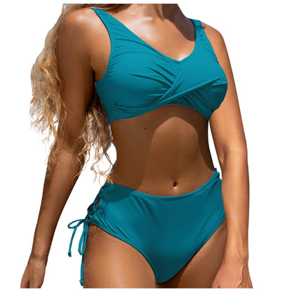 High Waist Swimsuit Split Two-piece Suit afcd8b76 2ea7 4cb5 9721 1255966f8c77