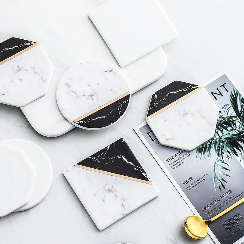 Nordic Phnom Penh Marbled Coaster Creative Ceramics afe1e3fb 7e6d 483b a9e1 e6f14ab6b175