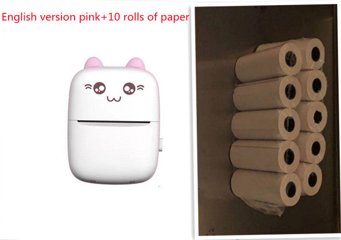 Mini Portable Printer Home Pocket Small Student Wrong Question Machine aff67af0 efc5 48b5 ac34 f2185ed032ac