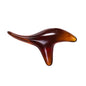 Resin Beeswax Triangle Sparrow Foot Massage Bird-shaped Acupoint Massager Triangle Manual Acupuncture Pen Amber Triple Fork a