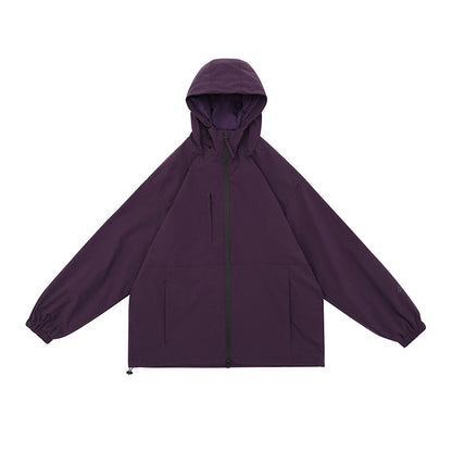 Men's And Women's Fashion Simple Outdoor Sports Shell Jacket b01a9edb 8ab6 4178 b7aa 22e9e9ab866e
