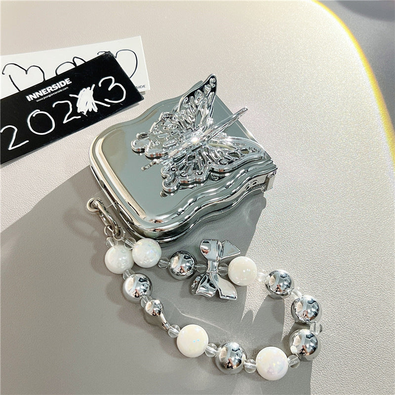 Electroplating Wave Edge Folding Soft Shell Three-dimensional Butterfly Bracket - 图片 4
