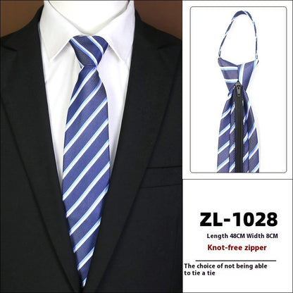 Men's Formal Wear Business Zipper Tie-free b02fde80 db86 4658 b23e 9502b7f822b0 trans