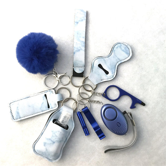 Wrist Keychain 10 Pieces Suit Door Opener Hand Sanitizer Bag b03c37d3 911a 4b45 96f8 182688a474f4