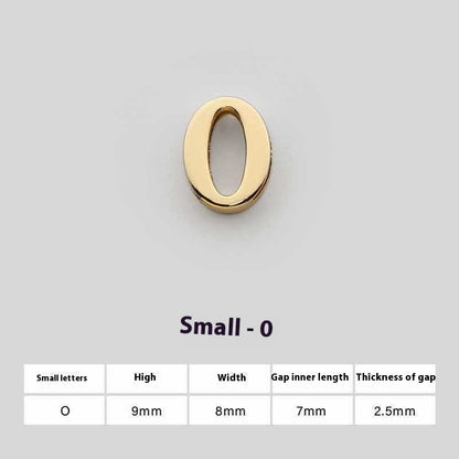 U Perforated 26 English Letters Hardware Accessories b046ea08 44f1 4db3 8d58 44ee9e478949 trans