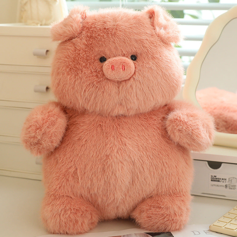 Lying Flat Series Chubby Pig Doll Plush Toy b049147d 86ac 4492 848d 9632f4459425