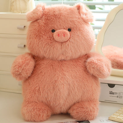 Lying Flat Series Chubby Pig Doll Plush Toy b049147d 86ac 4492 848d 9632f4459425