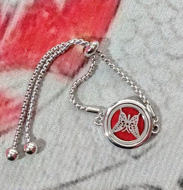 Lucky Tree Aromatherapy Oil Bracelet Stainless Steel b04edd4f 99e3 4cfb 8130 a482158defe6