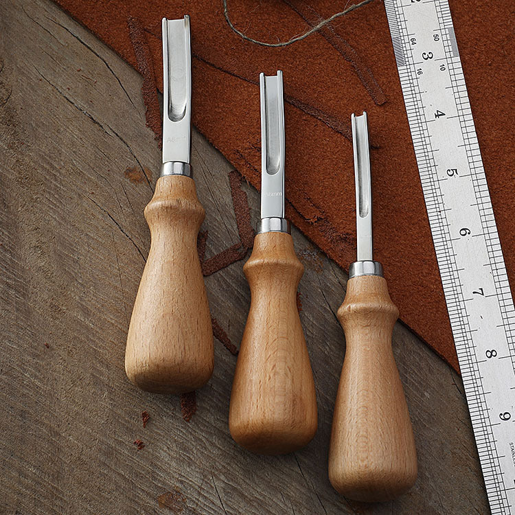 New Style French Leather Tool Carving Edger b05b493d 7a9b 4056 ae48 393ddbd179de