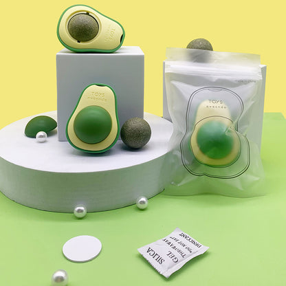 Avocado Cat Mint Multifunctional Catnip Toy 360 Rotating Self-healing Artifact Pet Supplies b07c69aa 3ca4 41bc 82e9 9c3508e09