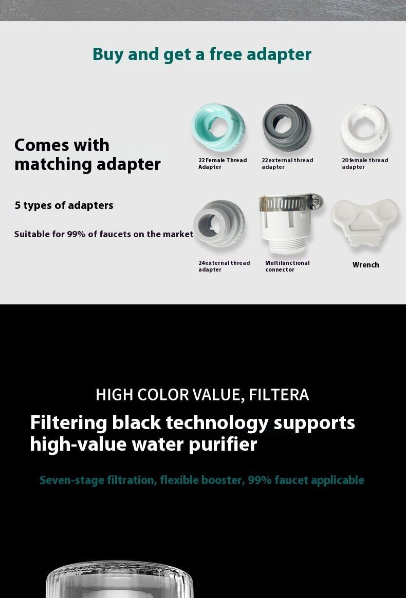 Installation-free Faucet Water Purifier Purification Direct Drink Front Filter Household One Machine Two b07e5585 4f4c 43a0 a