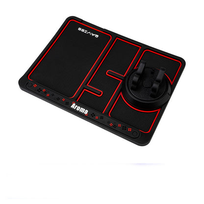 Non-Slip Car Phone Pad For 4-in-1 Car Parking Number Card Anti-Slip Mat Auto Phone Holder Sticky Anti Slide Dash Phone Mount 