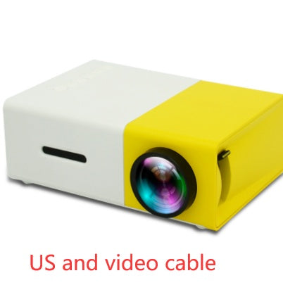 Portable Projector 3D Hd Led Home Theater Cinema HDMI-compatible Usb Audio Projector Yg300 Mini Projector b0819a50 19bd 4604 