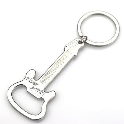 Home Simple Guitar Shaped Bottle Opener Keychain b083579f 8ed1 46ea 9a36 943dad1496a9