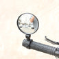 Bicycle Rearview Mirror Wide-angle Convex Mirror Rearview Mirror With Silicone Handle b0856a86 47e7 46d4 b79e 26afc17f3798