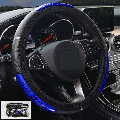 Reflective Longteng leather car steering wheel cover b0b46860 acab 451e 9f4a ad40124be564