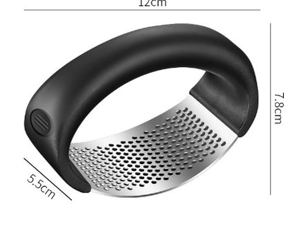 Stainless Steel Garlic Masher Garlic Press Household Manual Curve Fruit Vegetable Tools Kitchen Gadgets b0be8f0c 9ba4 4c55 8b