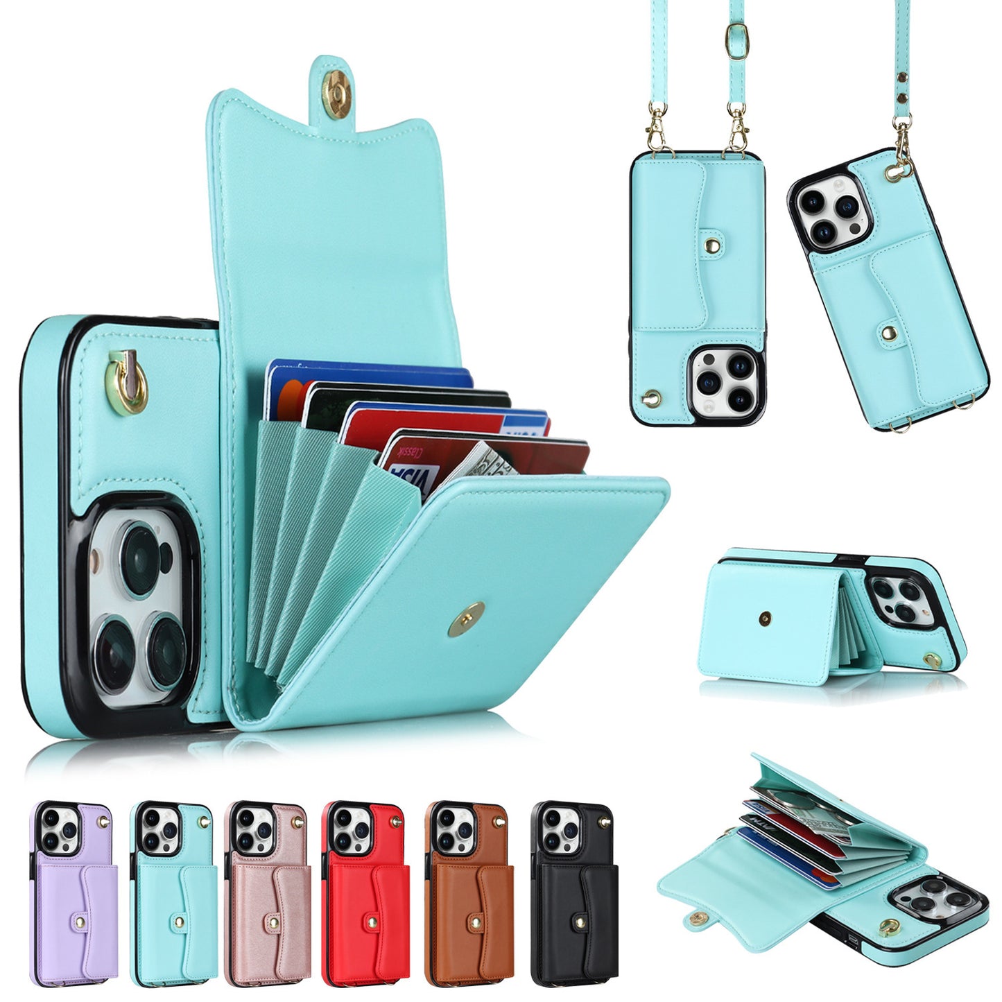 Crossbody Card Holder Phone Case Multi-function Card Holder b0c94749 9d5e 460e bc8e 5f15d325e958