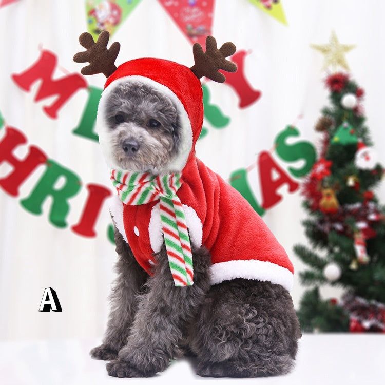 Christmas Pet Supplies Clothes Cat Cotton Clothes b0db28f0 2dac 4d28 be5a 6e502c08eeb9