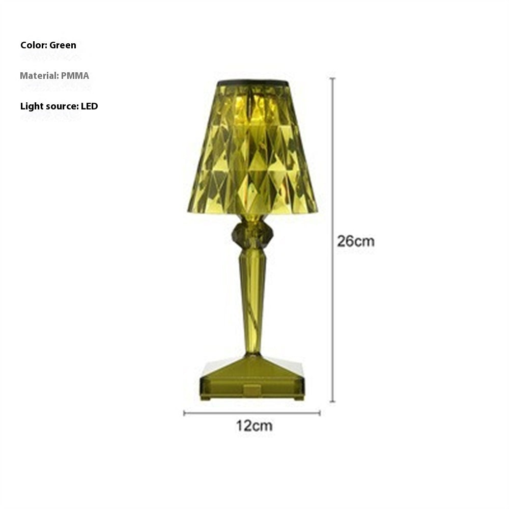 Diamond Crystal Rechargeable Decorative Table Lamp b0e3db0d 11b7 4c50 a6eb 168e3dea2ca8 trans