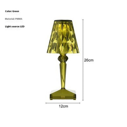 Diamond Crystal Rechargeable Decorative Table Lamp b0e3db0d 11b7 4c50 a6eb 168e3dea2ca8 trans