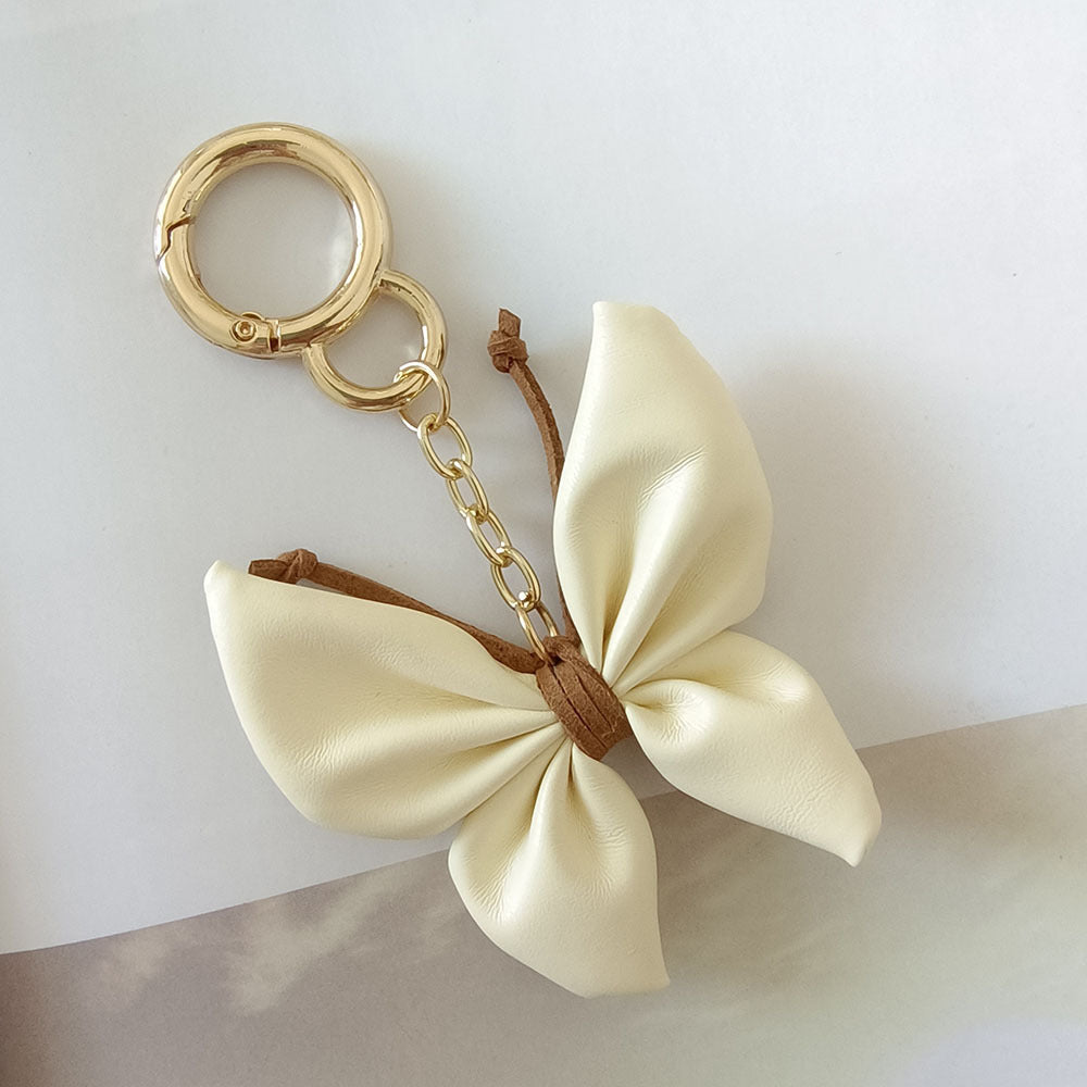 Butterfly Keychain Cars And Bags PU Leather Pendant b0e5a82e 1241 4f34 926c b7ce7e991733