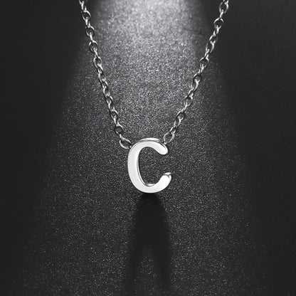 26 Letter Series Necklace For Girls - HD Wireless Product #6