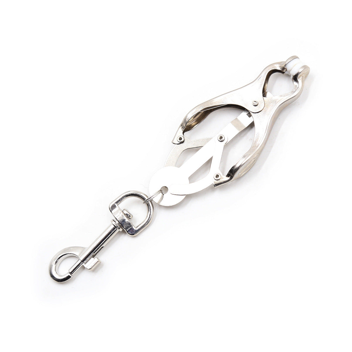 Toys Men's And Women's Silver Three-leaf Clip Iron Chain Connection With Hook b0f668d5 088e 4f1d a281 bd8e6e227ceb