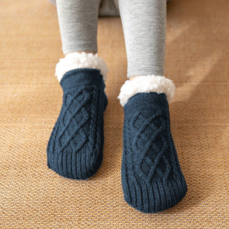 Winter Knitted Plush Floor Socks Home Warm Non-slip Carpet Socks Women b10ca4bc bc12 4dc1 a5e5 32b800878447