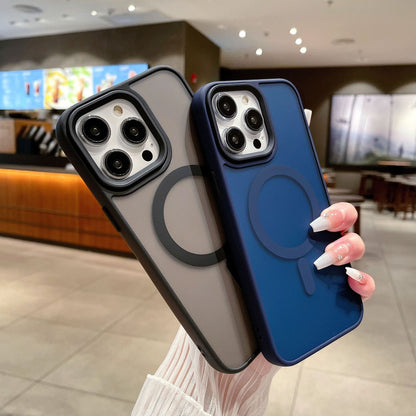 Soft Color Magnetic Phone Case Frosted Feel Protective Shell b123e0bd 7561 4f4a aae7 84cd73353e6a