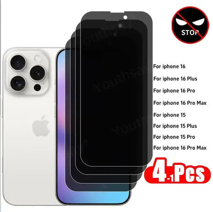 Compatible with Apple , Anti-peeping Toughened Film For Mobile Phones - 图片 10
