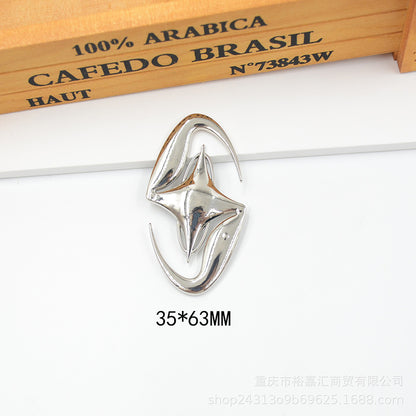 Metal Simplicity Ins Style Temperament Brooch Accessories b13fd6d8 bf53 4452 a0a3 6cfb6d37b5b5