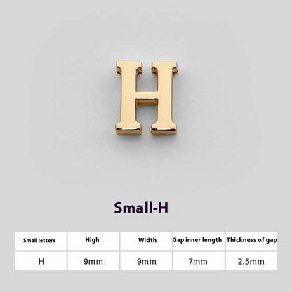 U Perforated 26 English Letters Hardware Accessories b1448b05 7471 44dc a09b 63a8e4c0f03a trans