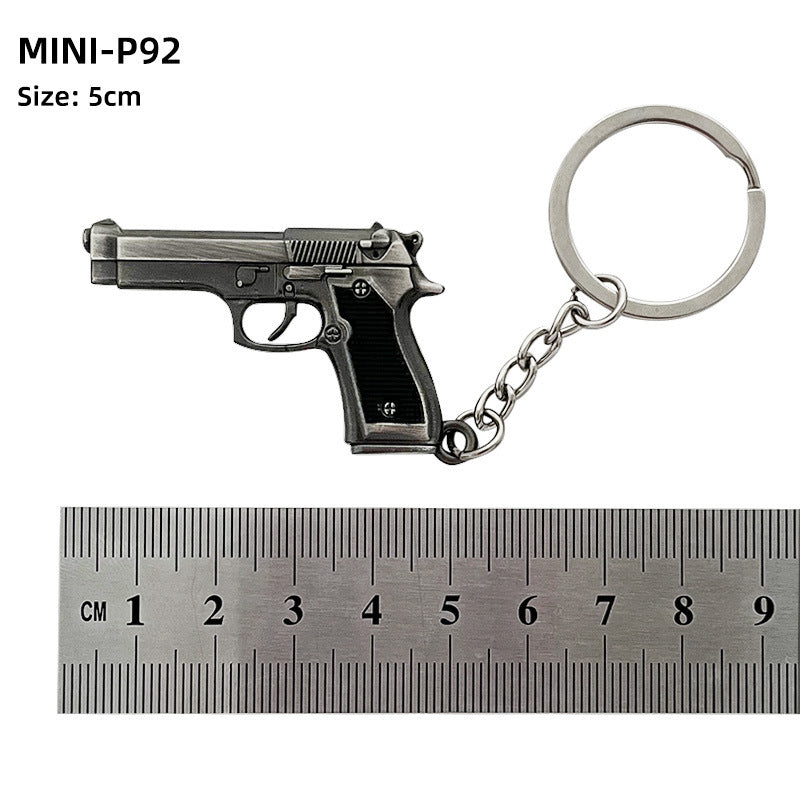 Alloy P92 Model G17 Sand Eagle Left Wheel Keychain b1512397 6c73 427d 8590 6441320151f2