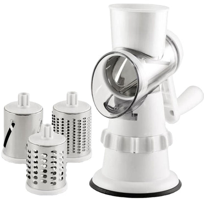 3 In 1 Vegetable Slicer Manual Kitchen Accessories Grater For Vegetable Cutter Round Chopper Mandolin Shredder Potato Home Kitchen Supplies Kitchen Gadgets - HD Wireless Product #6